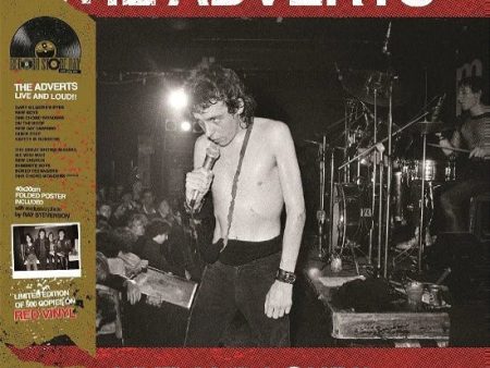 Adverts - Live And Loud (Red) on Sale