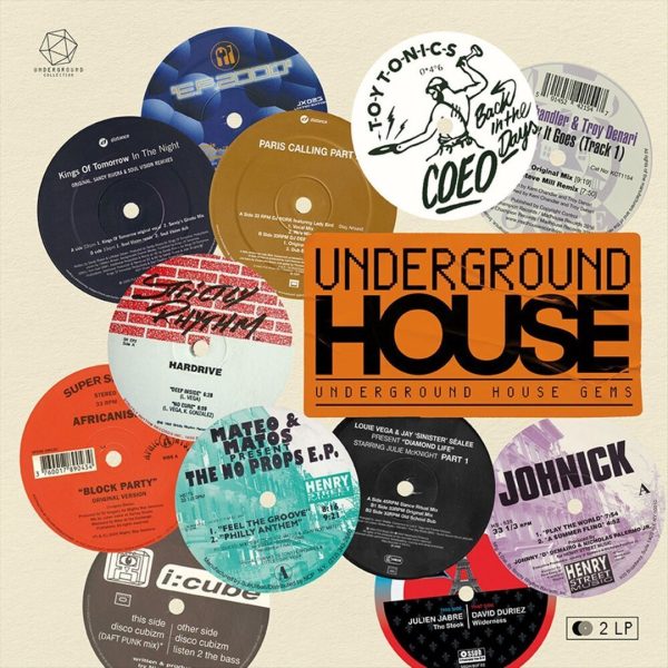 Various Artists - Underground House Gems (2LP) Online