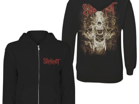 Slipknot - Skull Teeth Hoodie Discount