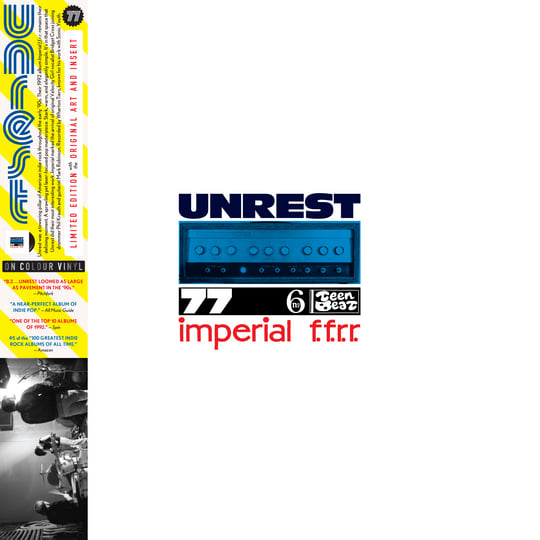 Unrest - An Imperial Full Frequency Range Recording (Coloured) Supply