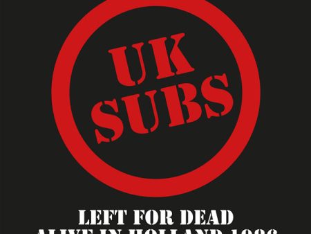 UK Subs - Left For Dead (2LP)(Clear) Fashion