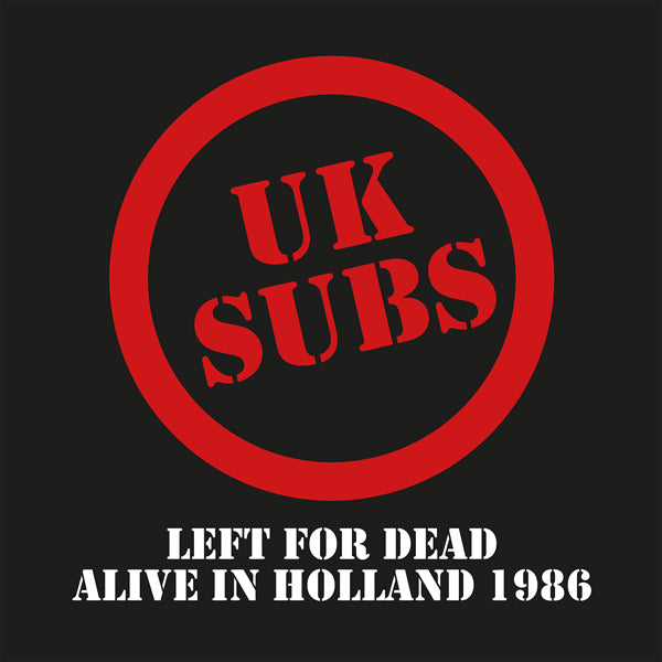 UK Subs - Left For Dead (2LP)(Clear) Fashion