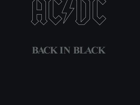 AC DC - Back In Black (Gold) on Sale