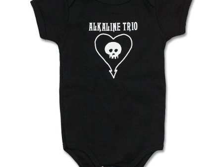 Alkaline Trio - Heart Skull (Onesie) Cheap